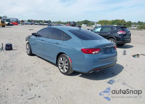 2015 Chrysler 200 S from USA, damaged, VIN 1C3CCCBGXFN631922